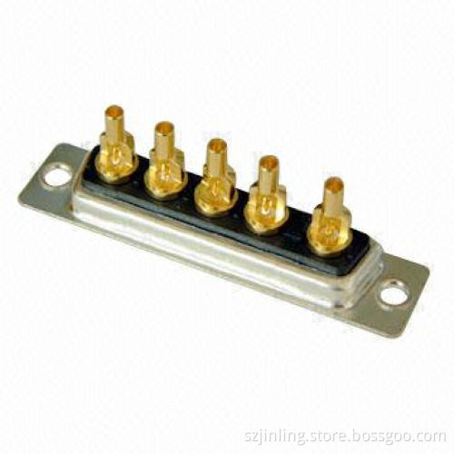 D-Sub Connector, Power Contact Solder Type 5P